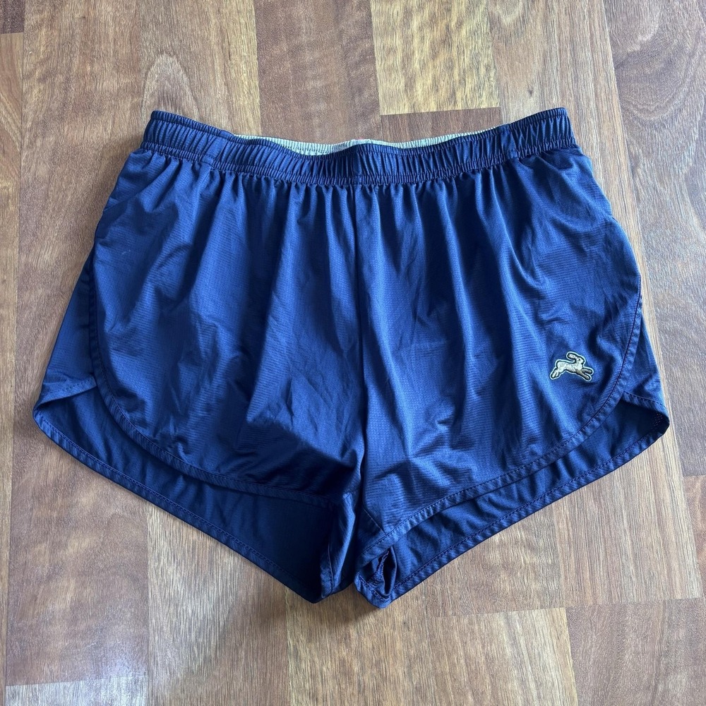 Tracksmith Shorts Womens Medium Blue Running 2.5 Inseam Lined Athletic Gym
